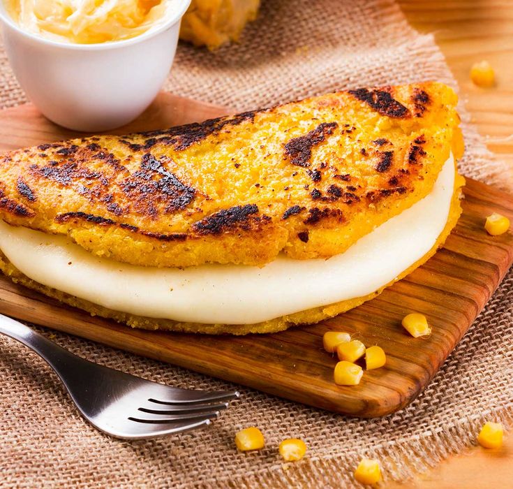 Cachapa, cachapa con queso
