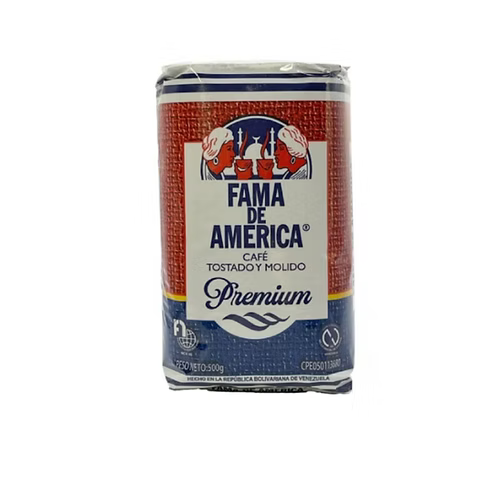 Café Molido Fama de América – Bolsa de 500g (Café Venezolano)